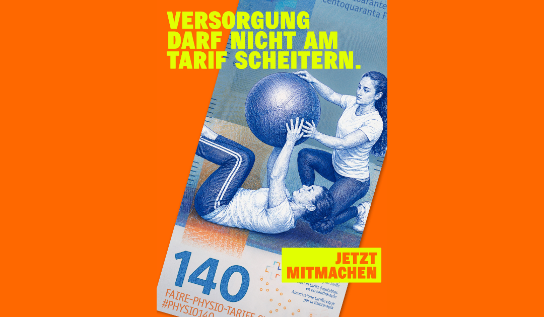 Versorgungssicherheit gefährdet – helfen Sie mit, die Physiotherapie in der Schweiz zu sichern!